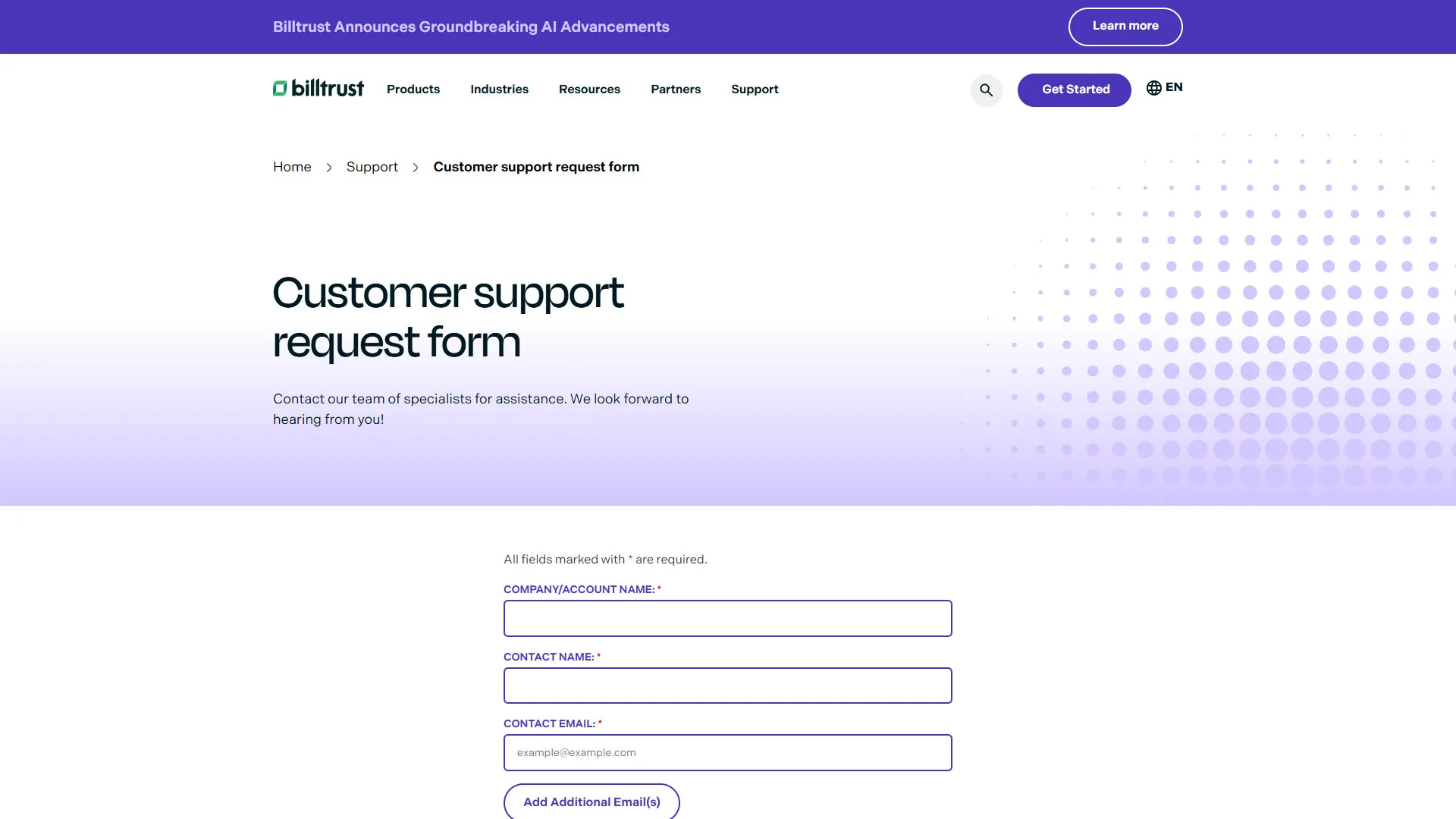 Designing a Dynamic Salesforce Support Form with Custom Validation and UX Enhancements